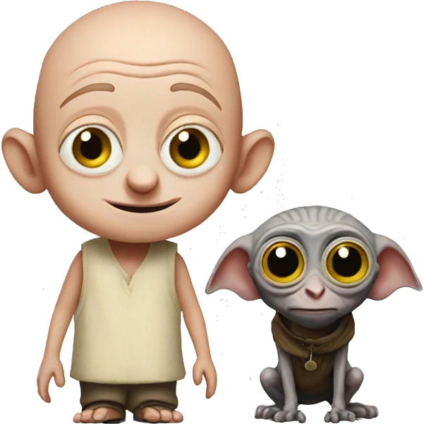 dobby and minion emoji