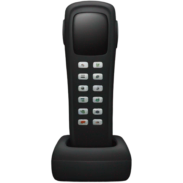 Phone black  emoji