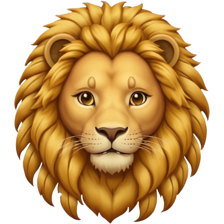 lion with braids emoji