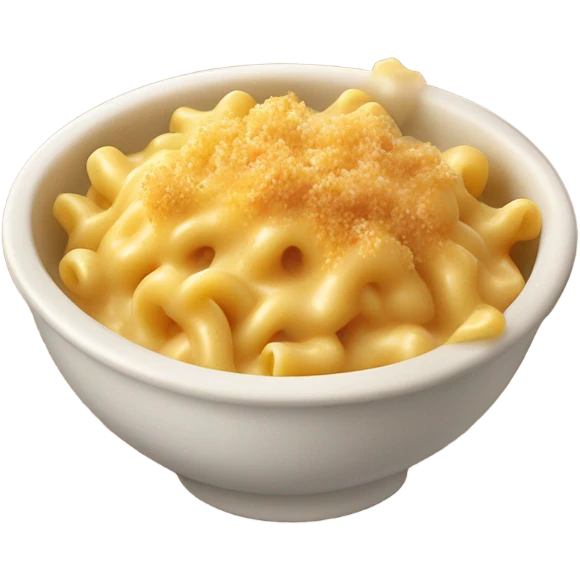 Mac and cheese emoji