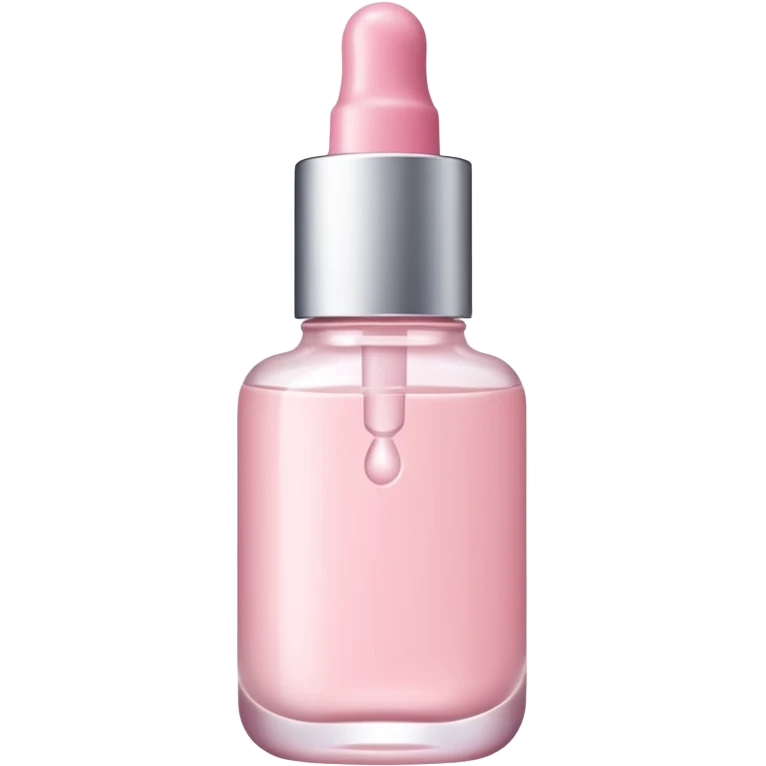 Light pink skin care serum  emoji