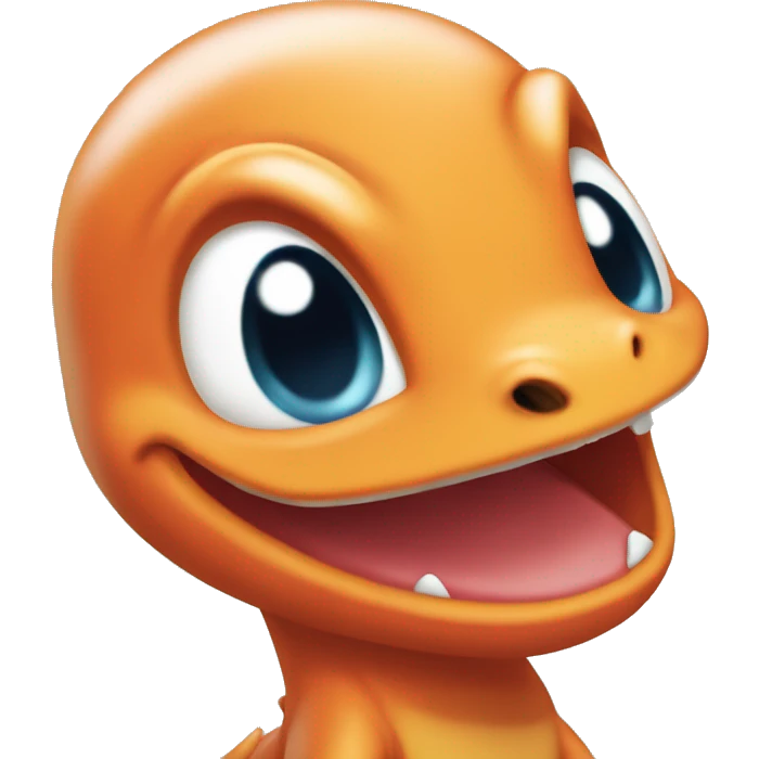 charmander winking at you emoji