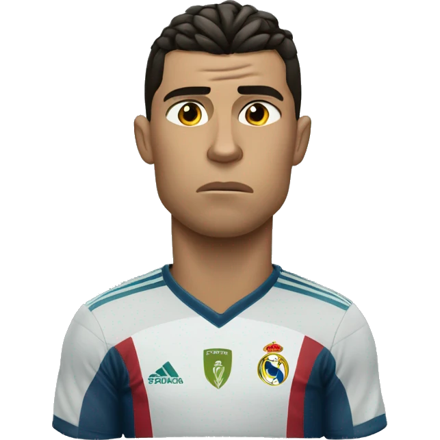 Cristiano Ronaldo sad emoji
