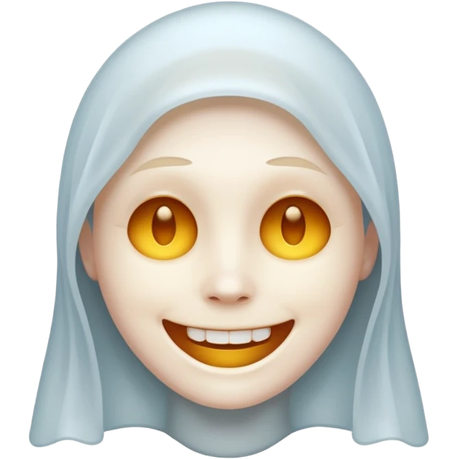 hayalet gulen emoji