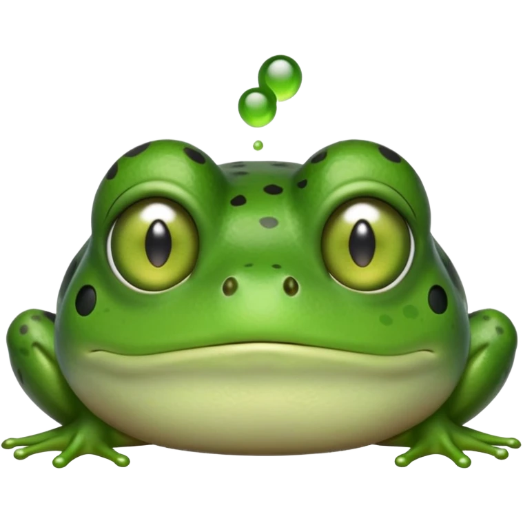 Simple Discord Emoji, Disappointed frog, with text that reads "Fuckin Emotang" emoji