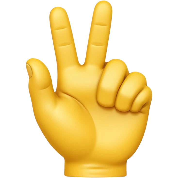 A 3D Apple-style yellow hand emoji, closed fist with thumb pointing backward over the shoulder direction, smooth rounded shape, shiny surface, clean minimal background. AND MOTİON LİNE emoji