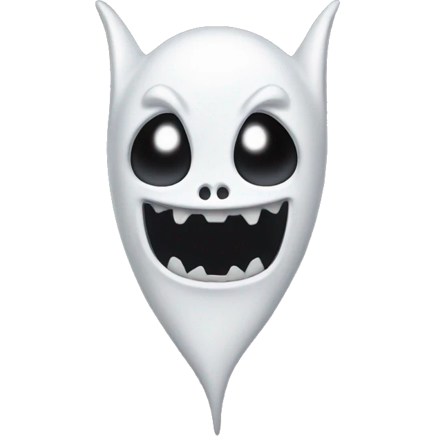 evil bat ghost  emoji