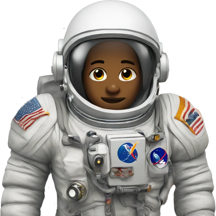 Max as a astronaut  emoji