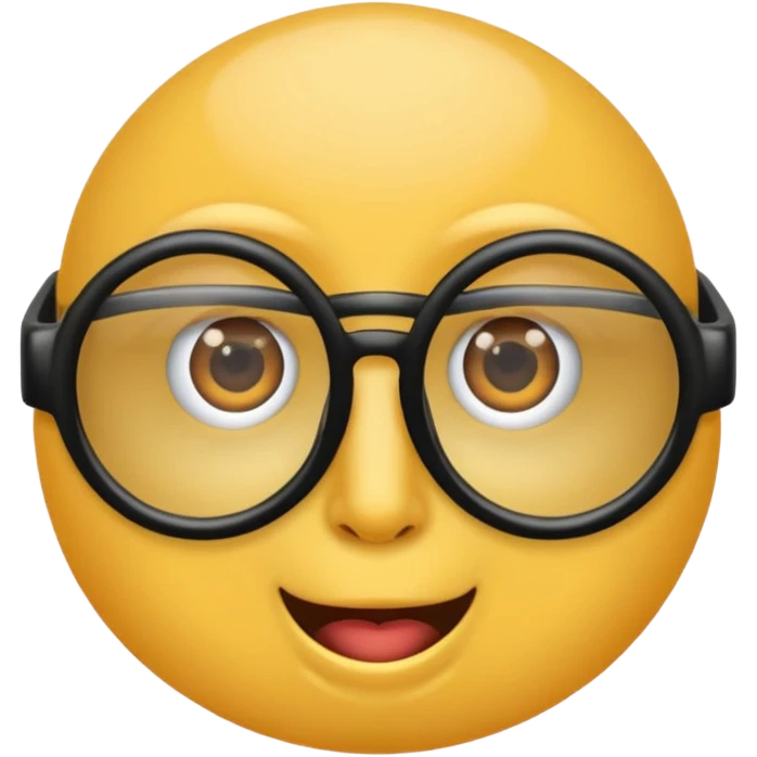 unas gafas emoji
