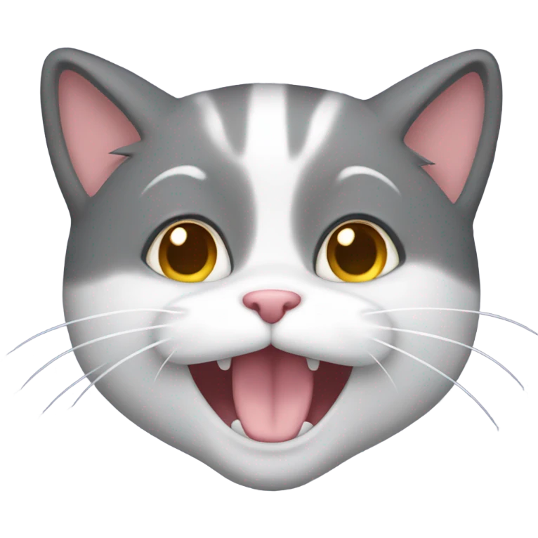 Happy kitty emoji
