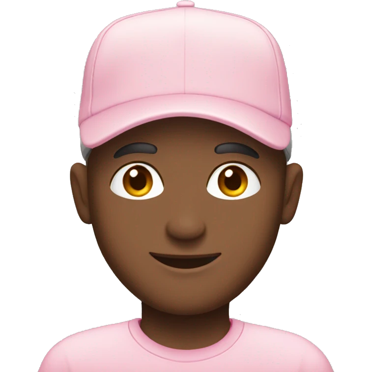 Light pink cap emoji