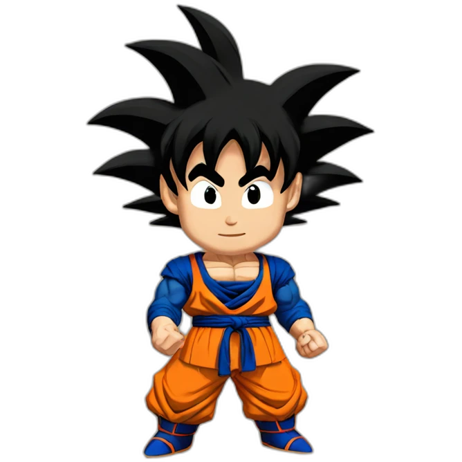 Goku from "Dragon ball" emoji