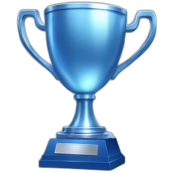 blue platinum ps5 trophy emoji