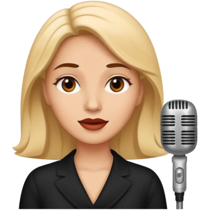 She has a very deep contralto voice emoji