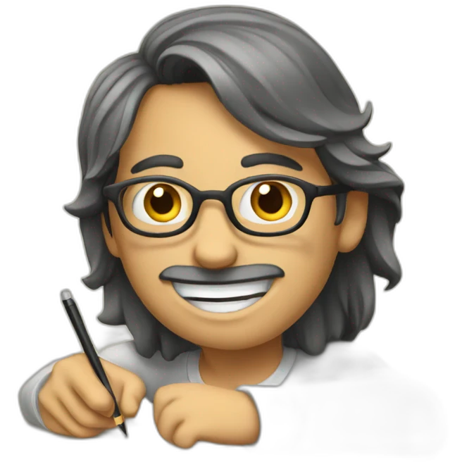Writing emoji