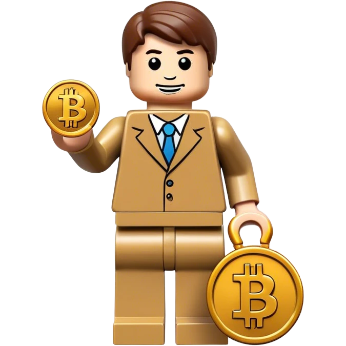 lego homme bitcoin emoji
