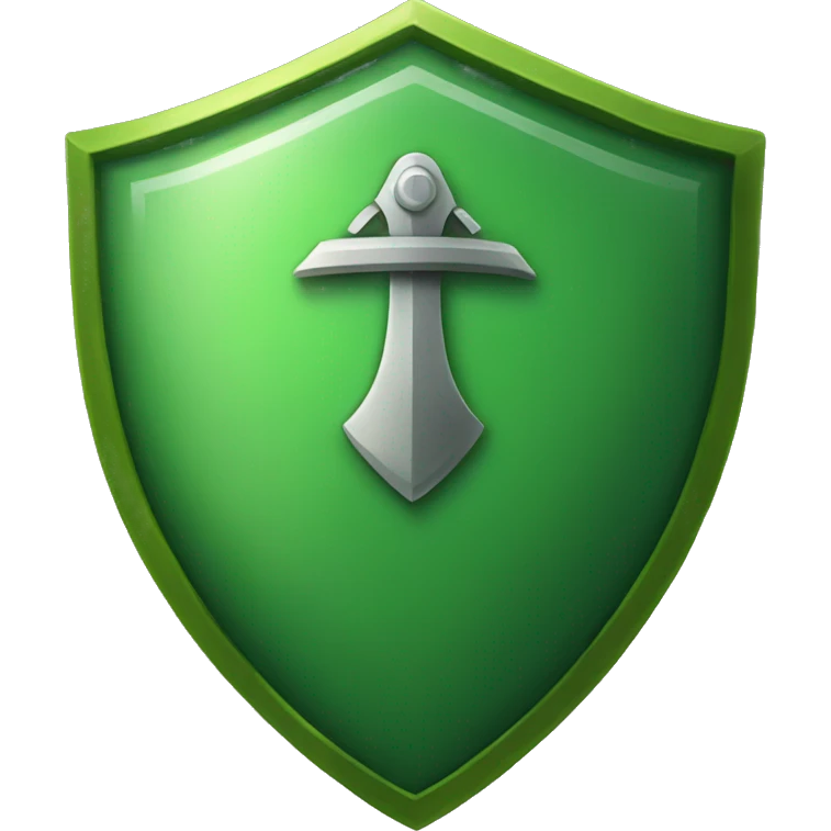 green shield  emoji