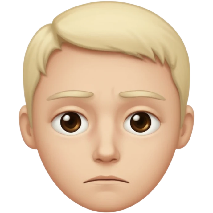 Ich bin müde und lustlos. emoji