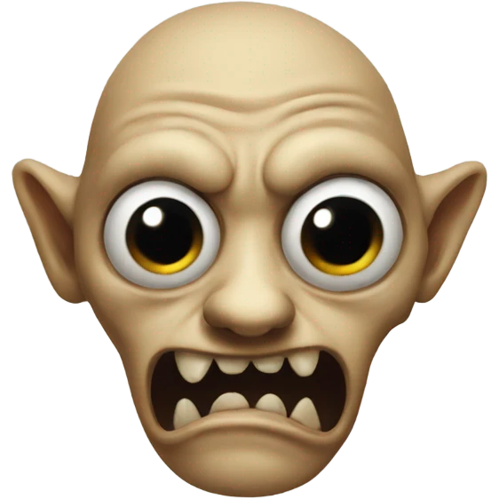 Grotesque creature emoji