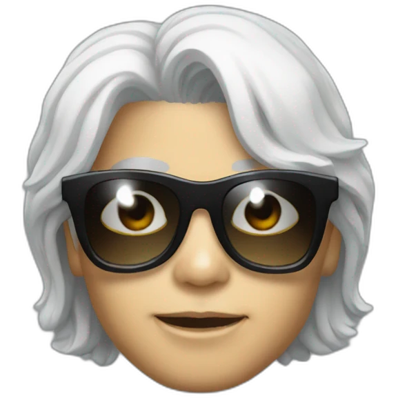 Michael Jackson With glasses  emoji