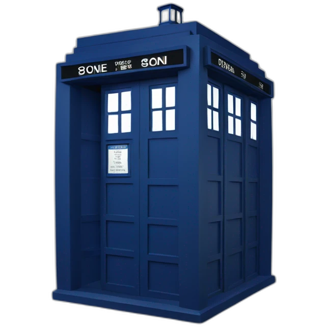 TARDIS emoji