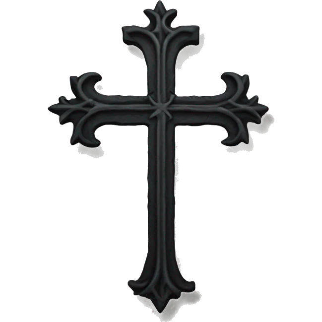 gothic cross emoji