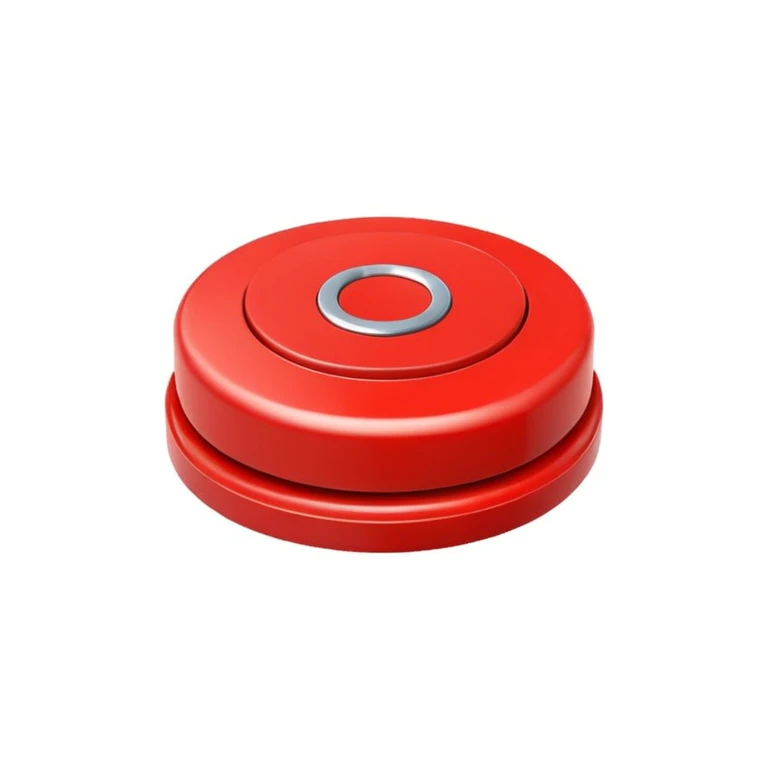 Red stop button emoji