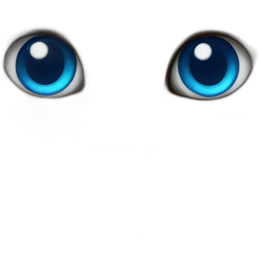 Ragdoll cat with blue eyes emoji