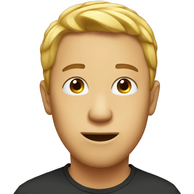 Imitating face emoji