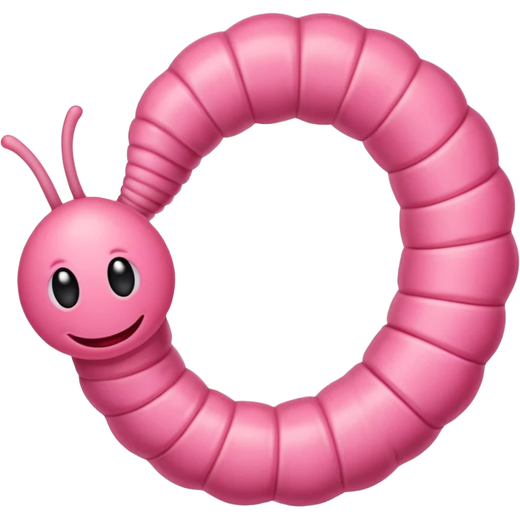 Worm emoji