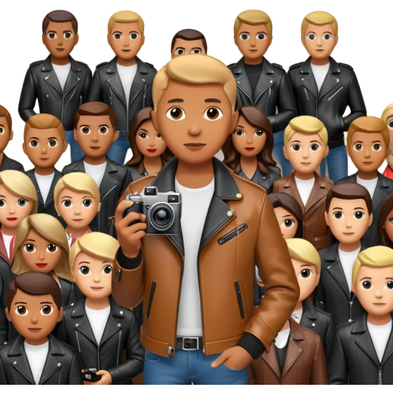 someone who's taking a photo in a room with with the wax figures of celebrities emoji
