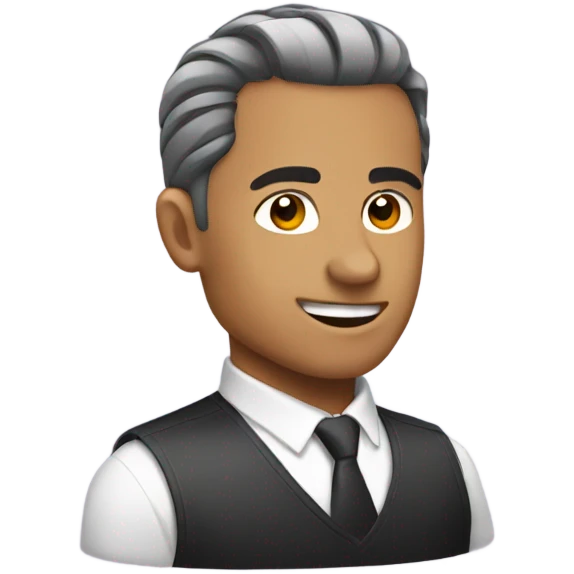 combed haircut emoji