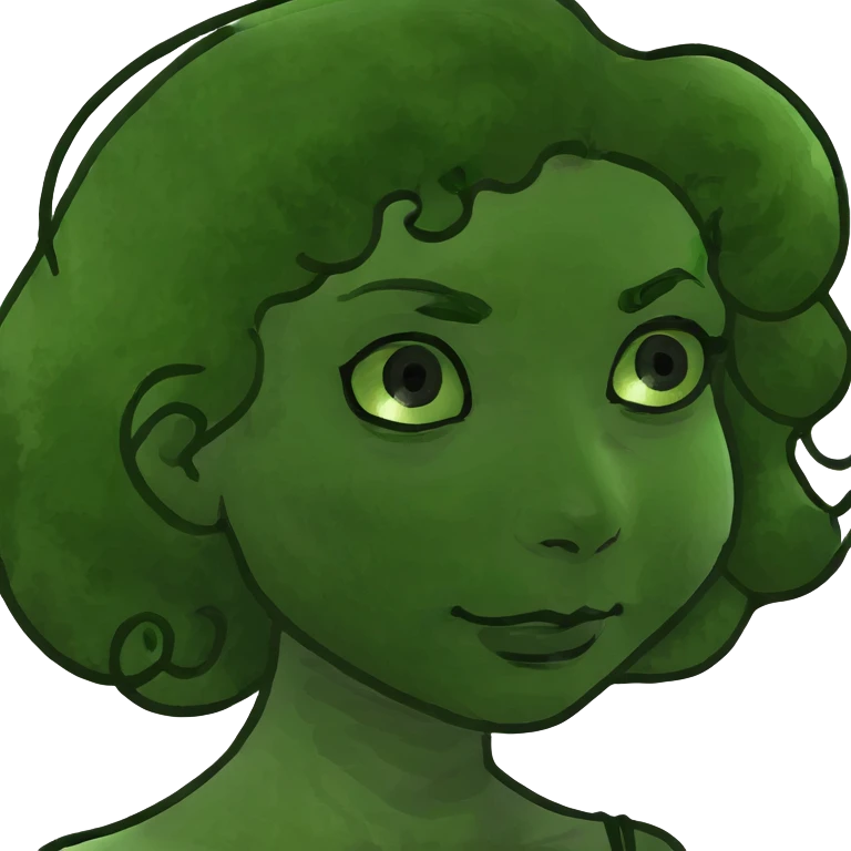 Girl curly emoji