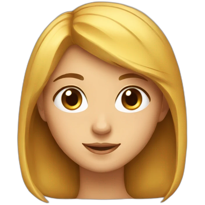 Chat sur la tete d une fille emoji