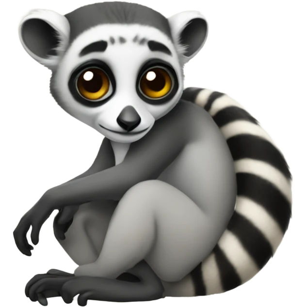 a lemur  emoji