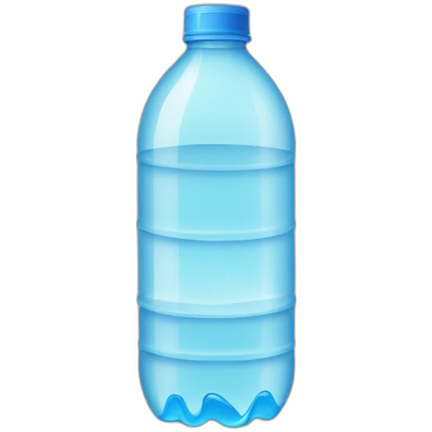 Bottle of water emoji