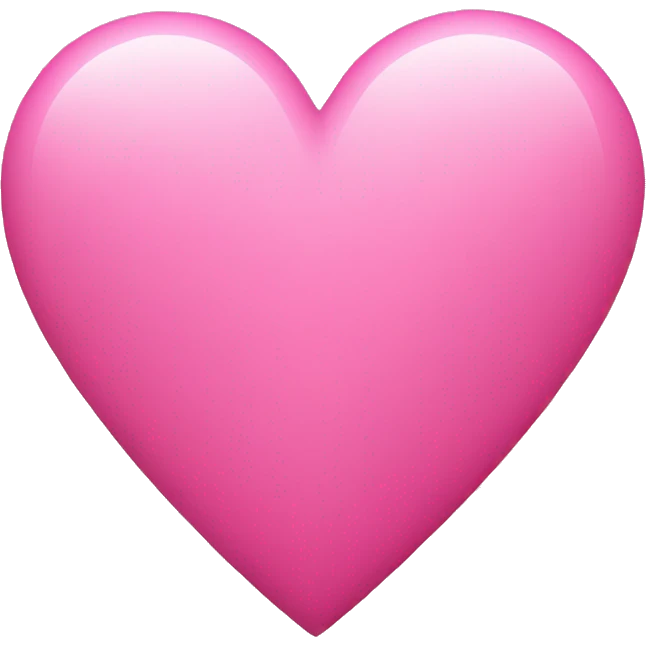 pink heart emoji