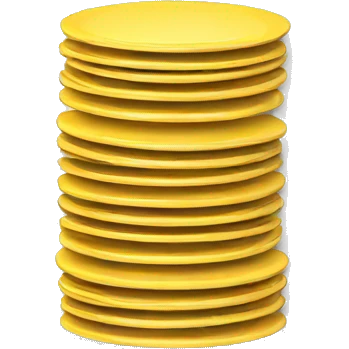 stacked plates emoji