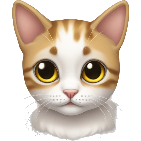 gatinha com laço  emoji