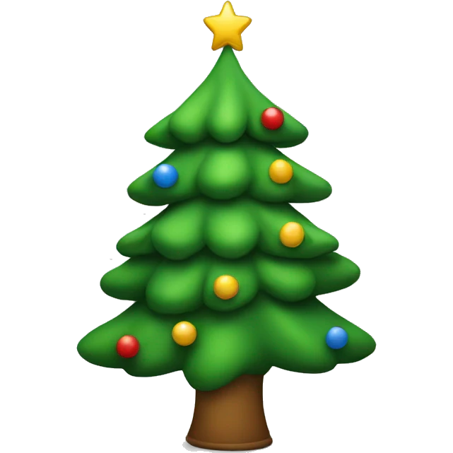 Christmas tree  emoji