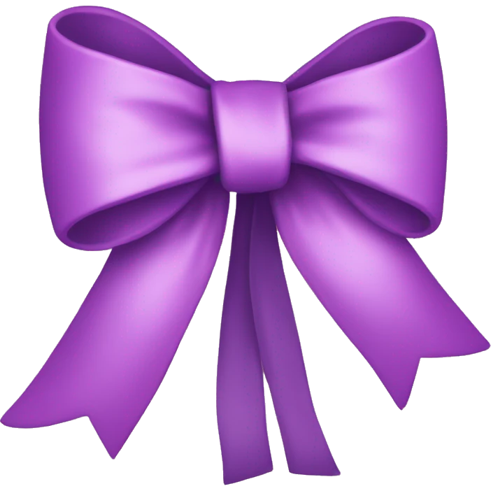 asthetic bow emoji