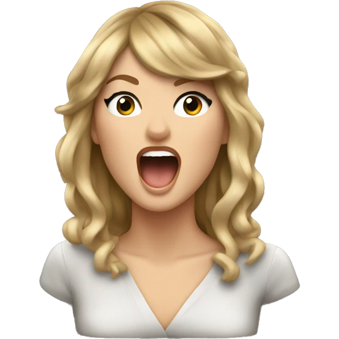 Taylor swift singing emoji