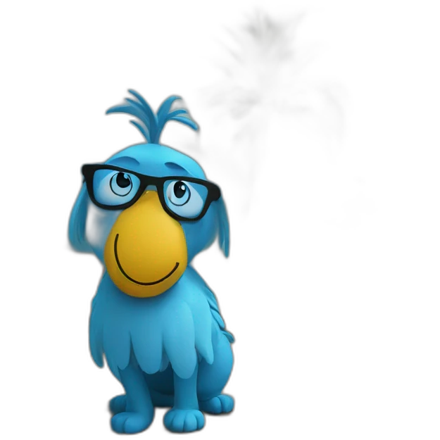 Ibiza leon bleu emoji