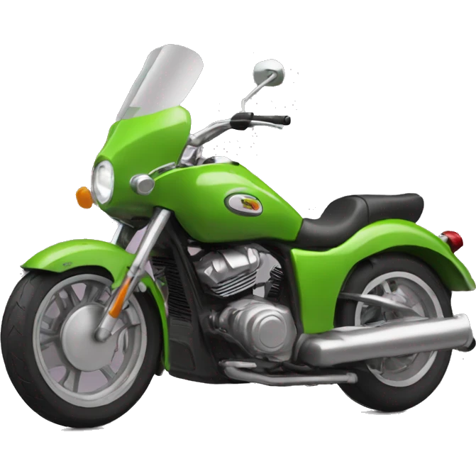 Pastèque en moto emoji
