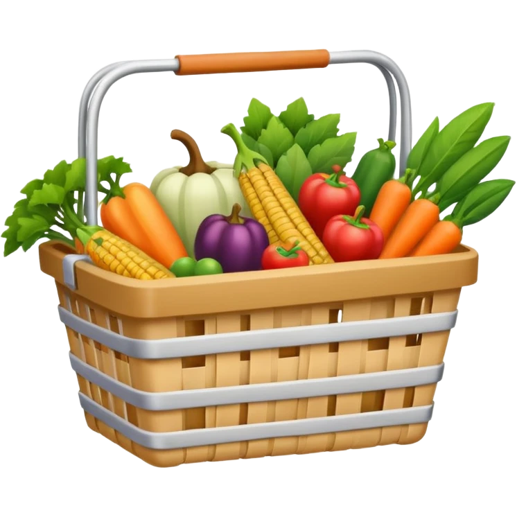 grocery basket emoji