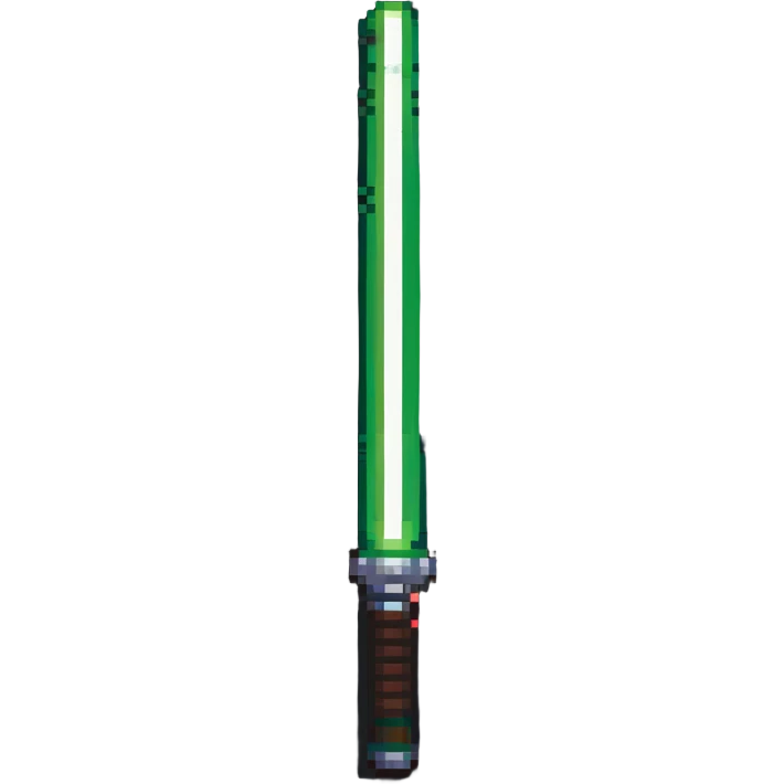 green light saber emoji