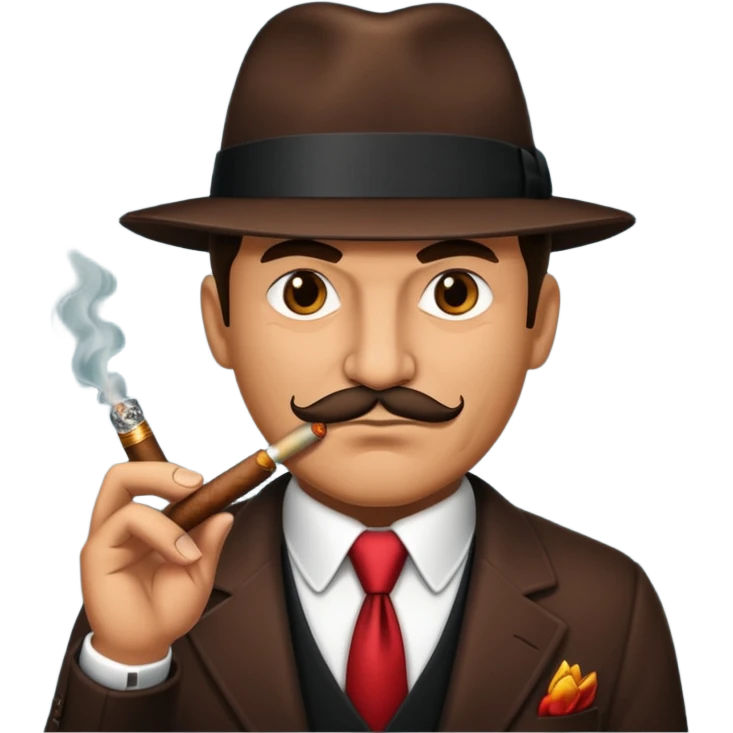 mafia boss cigar emoji