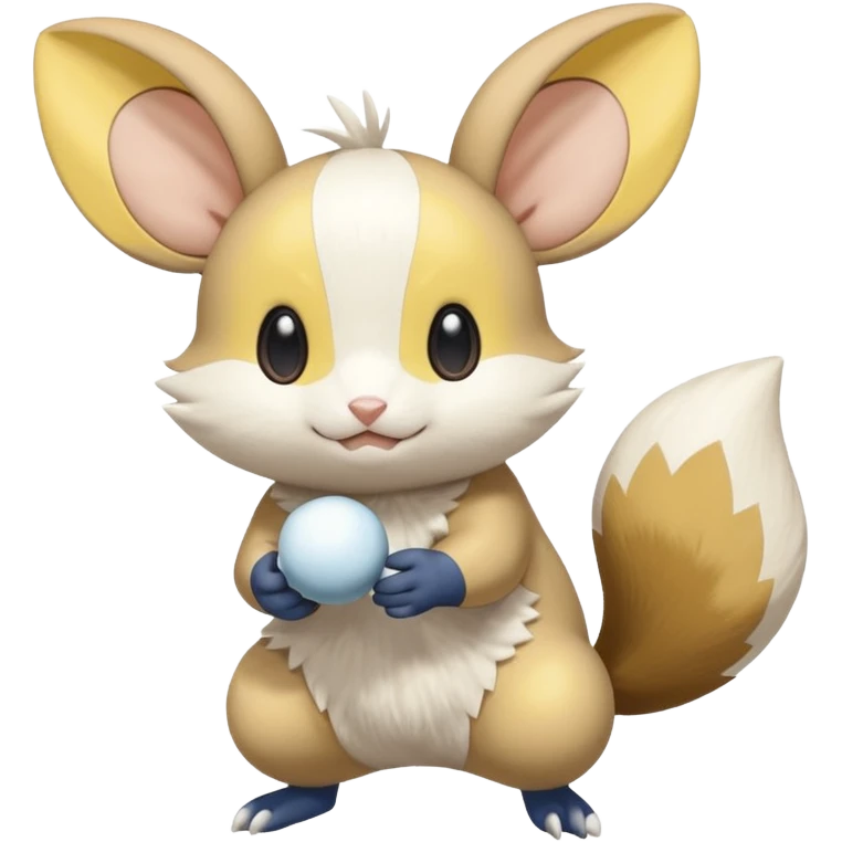 Dedenne-Meowstic-Emolga-Minccino-fusion emoji