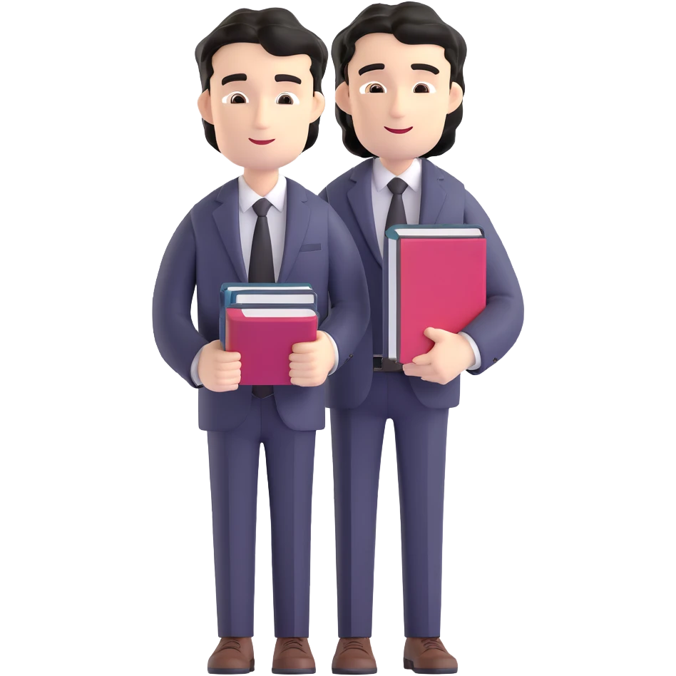 Professional 35-year-old man with black wavy hair, stubble, strong jawline, white skin tone, wearing smart casual business attire, holding a business book, with a confident approachable expression emoji