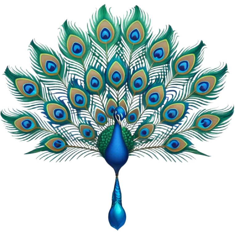 Devine Peacock feather emoji